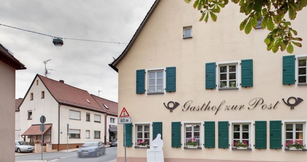 Gasthof Zur Post Neunkirchen am Brand Kültér fotó